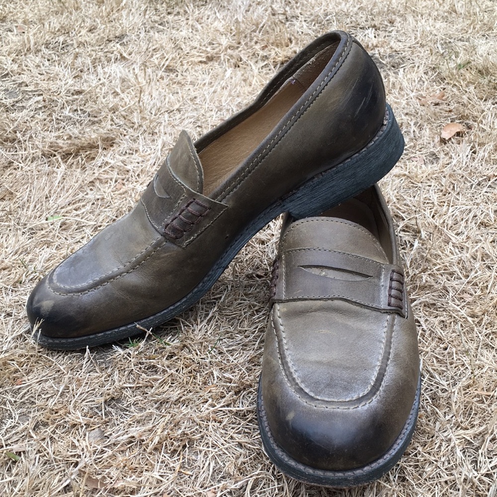 Frye Hayden penny loafer (rare color)
